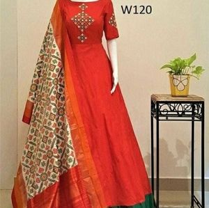 Long Gown, locally made, imported from India